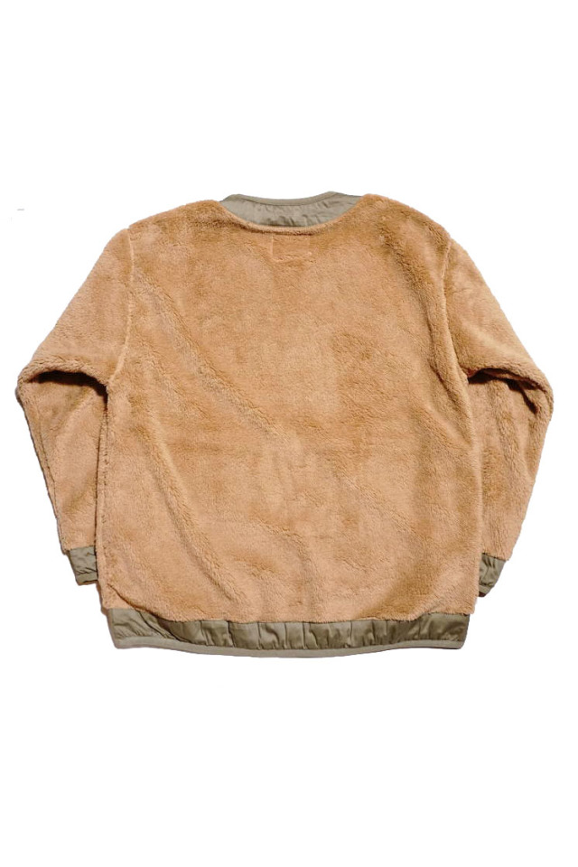 COMFY OUTDOOR GARMENT "PRECOLD FLEECE TEE" BEIGE