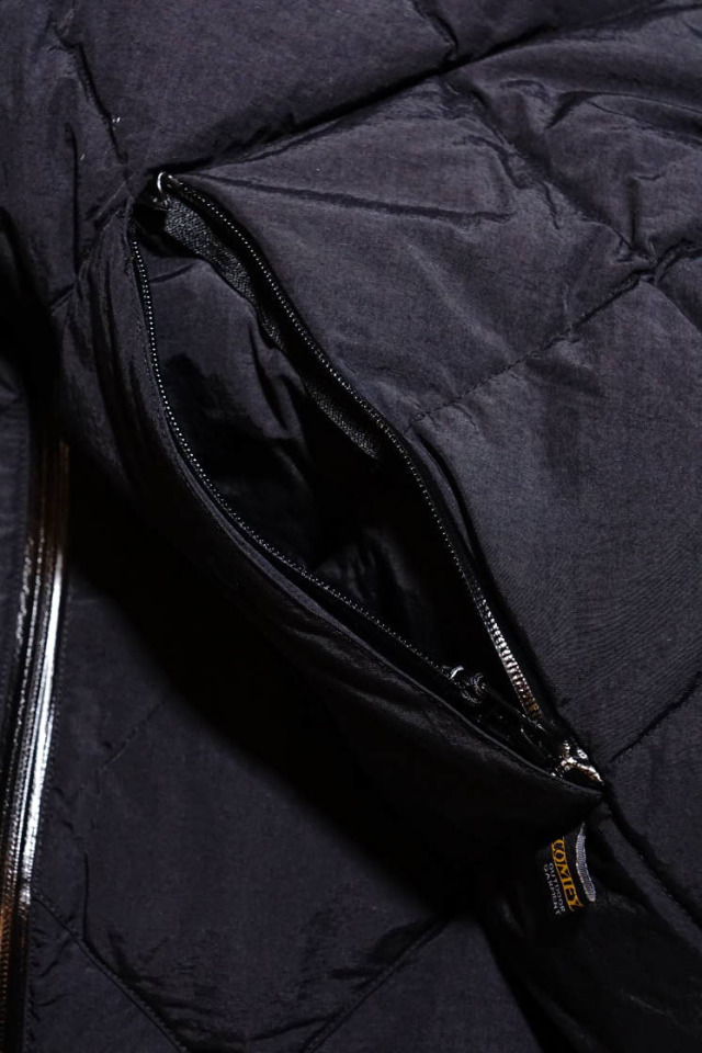 COMFY OUTDOOR GARMENT "CMF DOWN JACKET" BLACK