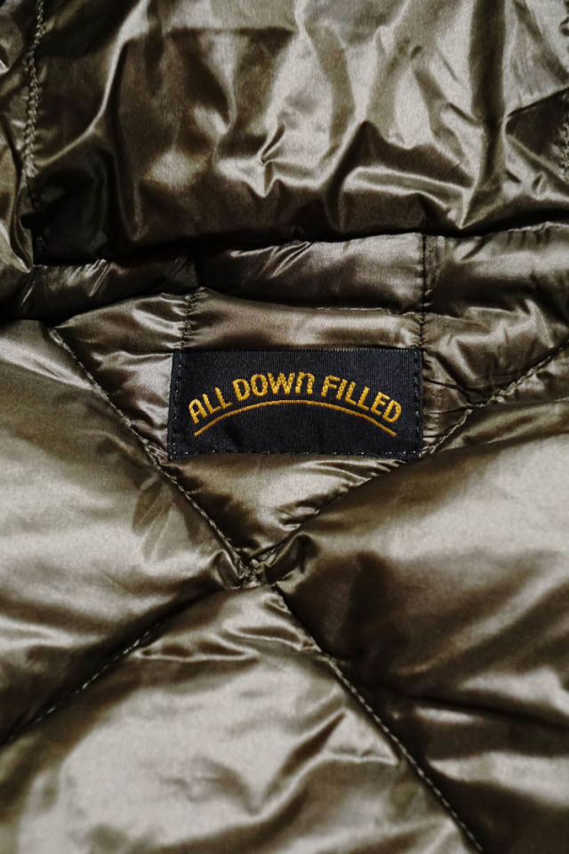 COMFY OUTDOOR GARMENT "CMF DOWN JACKET" KHAKI