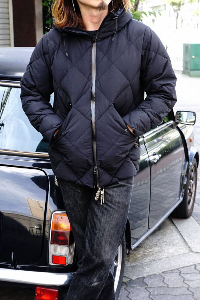 COMFY OUTDOOR GARMENT "CMF DOWN JACKET" BLACK