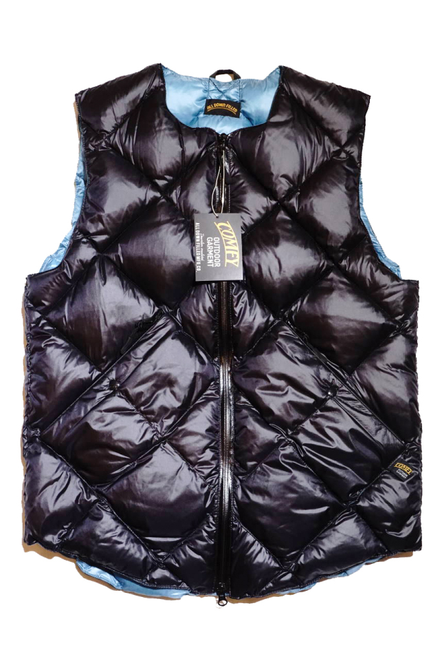 COMFY OUTDOOR GARMENT "INNER DOWN VEST" BLACK