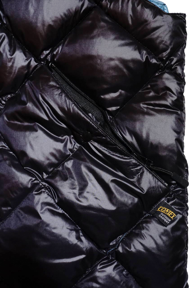 COMFY OUTDOOR GARMENT "INNER DOWN VEST" BLACK