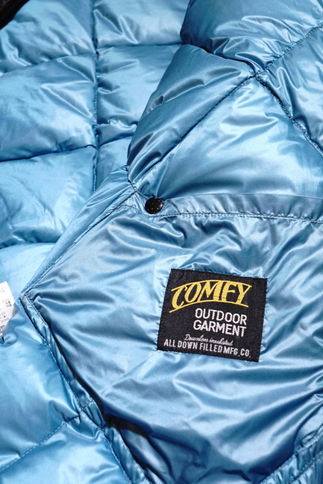 COMFY OUTDOOR GARMENT "CMF INNER DOWN JACKET" BLACK