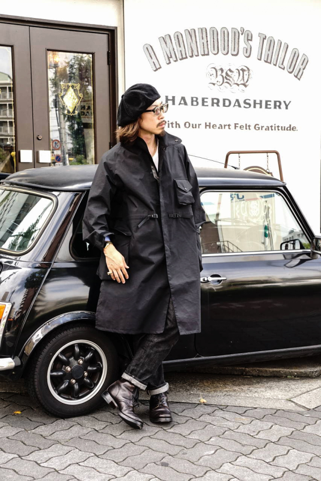 COMFY OUTDOOR GARMENT "EXPLOIRING COAT 3LAYER" BLACK
