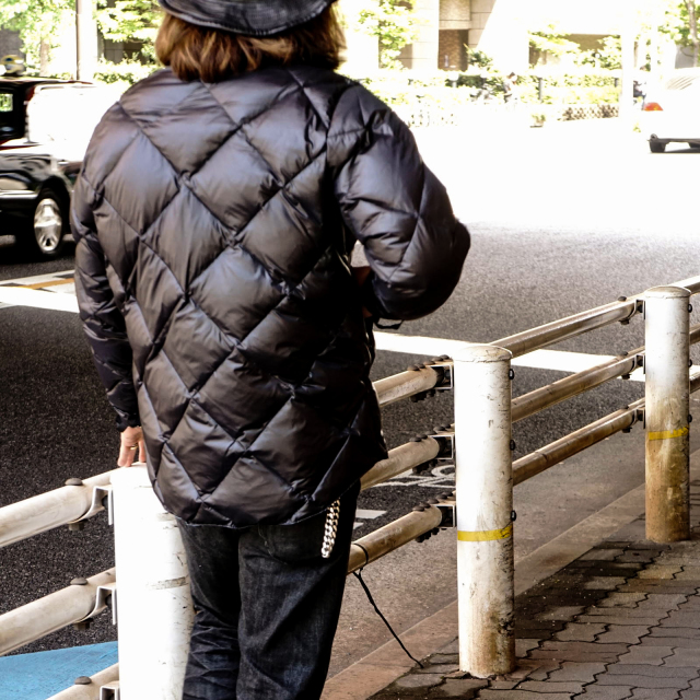 COMFY OUTDOOR GARMENT "CMF INNER DOWN JACKET" BLACK