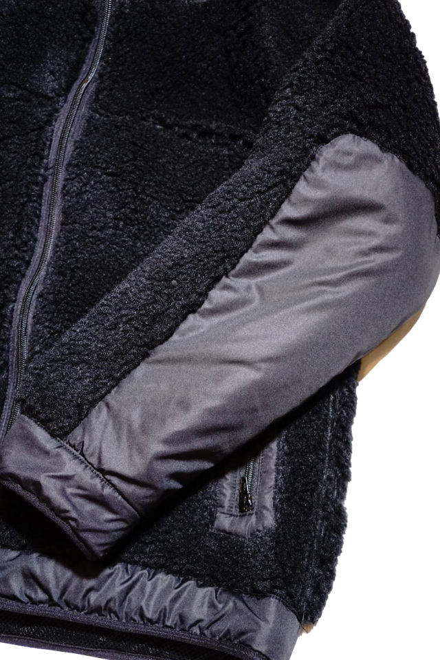 COMFY OUTDOOR GARMENT "RABBIT HOODIE" BLACK/BLACK