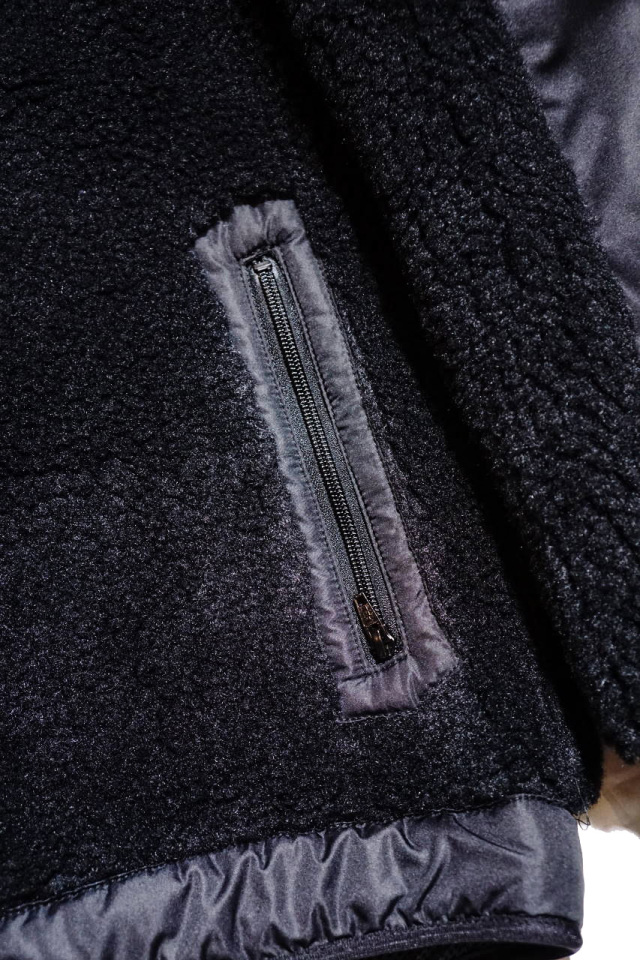 COMFY OUTDOOR GARMENT "RABBIT HOODIE" BLACK/BLACK