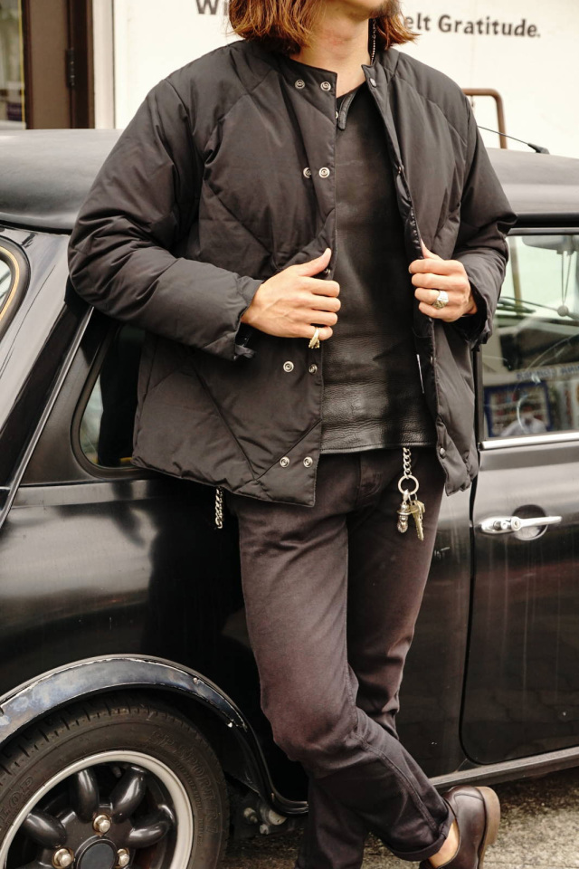 COMFY OUTDOOR GARMENT "COMFY INNER DOWN" BLACK