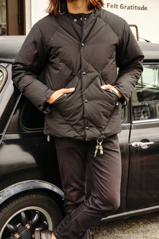 COMFY OUTDOOR GARMENT "COMFY INNER DOWN" BLACK