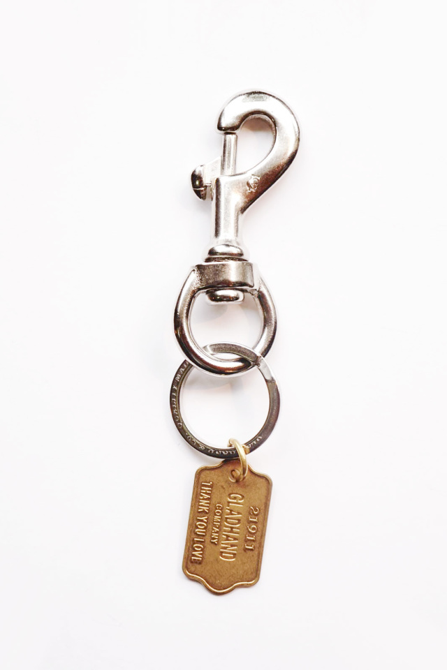 GLAD HAND & Co. SWIVEL SNAP KEY HOLDER B.S.W. market place