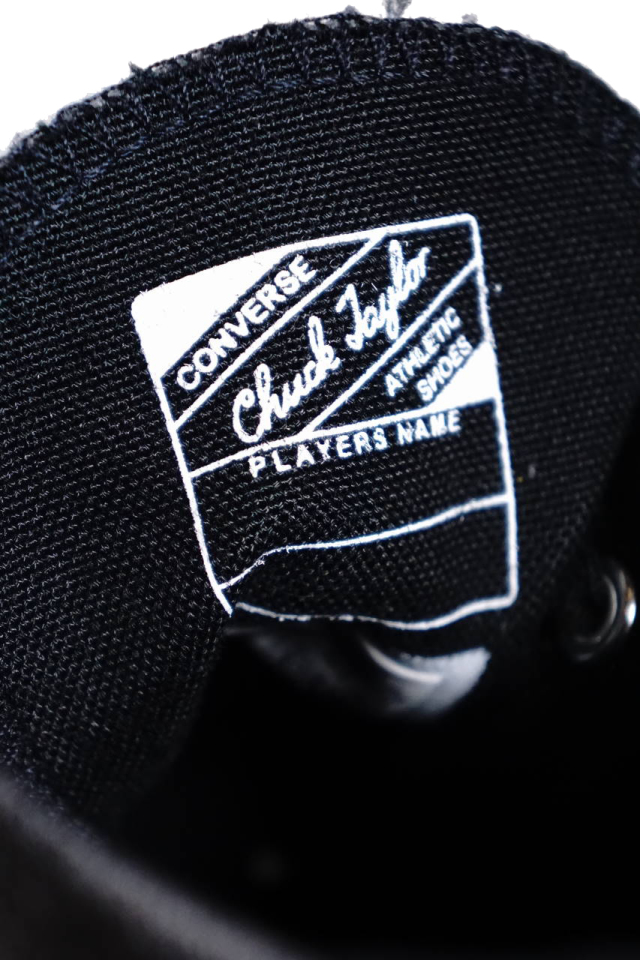 "CONVERSE CT70"Renew Cotton 'Chuck Taylor 70 HI [BLACK/BLACK/BLACK/BLACK]