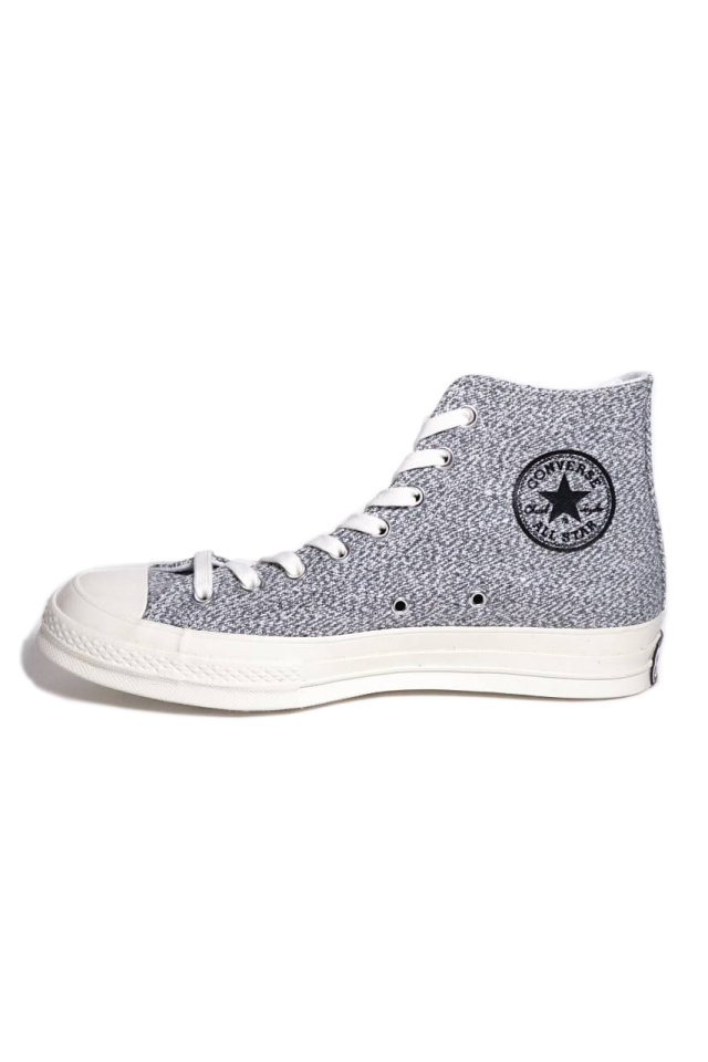 "CONVERSE CT70"Renew Cotton 'Chuck Taylor 70 HI [BLACK/BLACK/WHITE/EGRET]