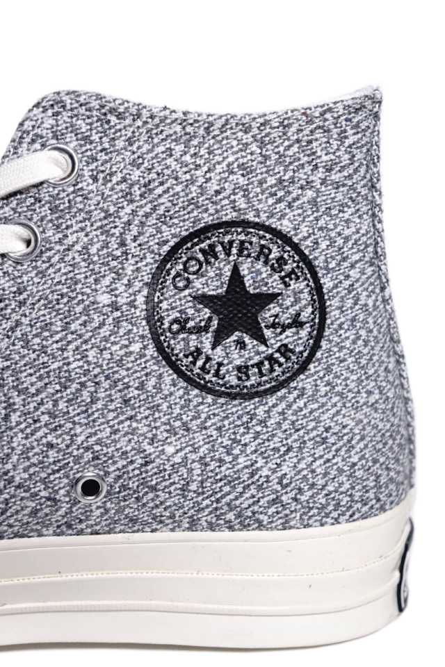 "CONVERSE CT70"Renew Cotton 'Chuck Taylor 70 HI [BLACK/BLACK/WHITE/EGRET]