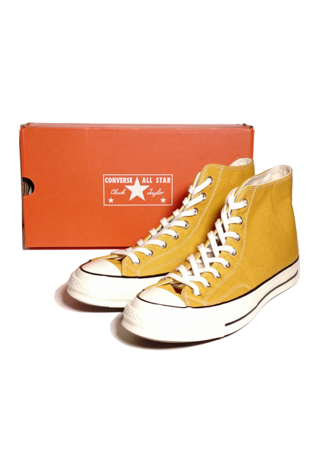 "CONVERSE CT70"'Chuck Taylor 70 HI [SUNFLOWER/BLACK/EG]