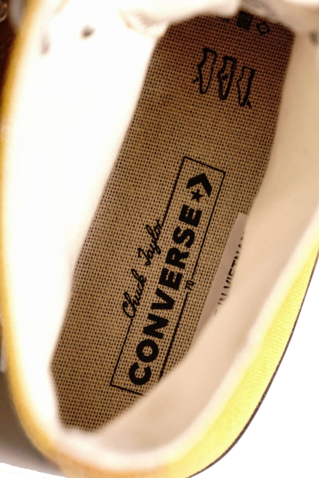 "CONVERSE CT70"'Chuck Taylor 70 HI [SUNFLOWER/BLACK/EG]