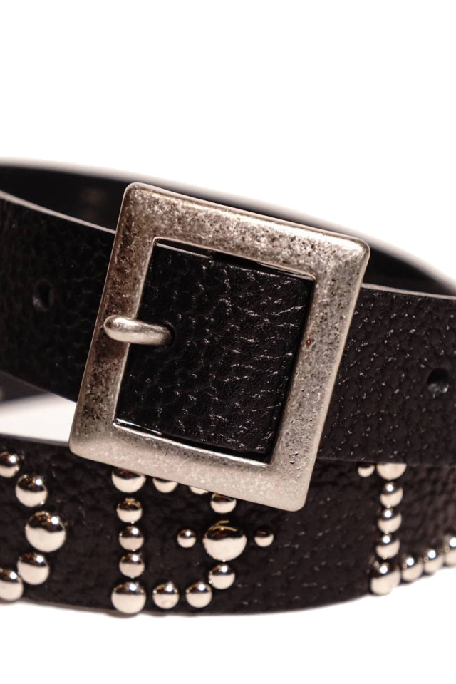 Peanuts & Co. Leather studs belt