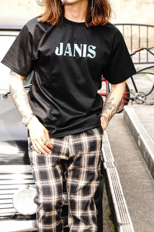JANIS & Co. #FLUID LOGO TEE P / GREEN