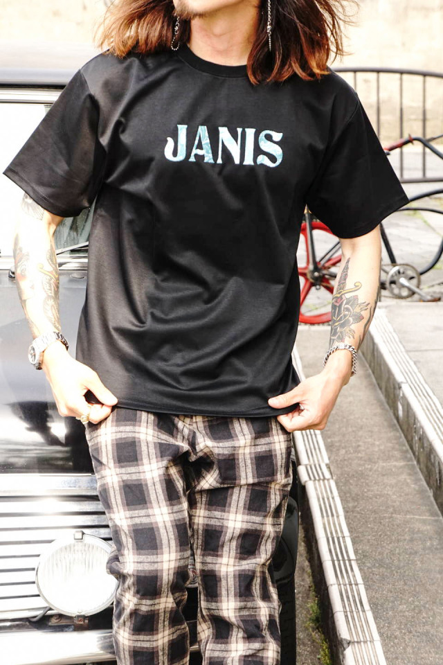JANIS & Co. #FLUID LOGO TEE P / GREEN
