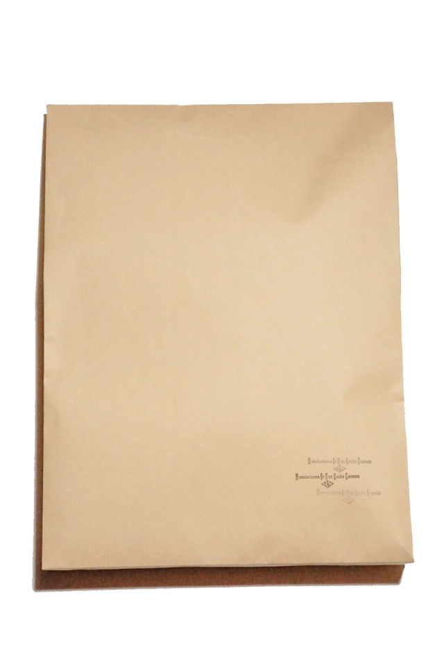 BAA COSTUME MFG. "BAA SUPERIOR FRONT PLEATS SHIRT" BLACK DYE