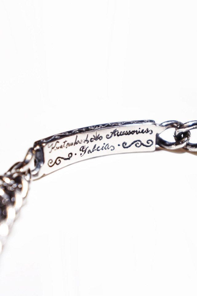 galcia 20C-BR-P001SS : BRACELET/ PLATE
