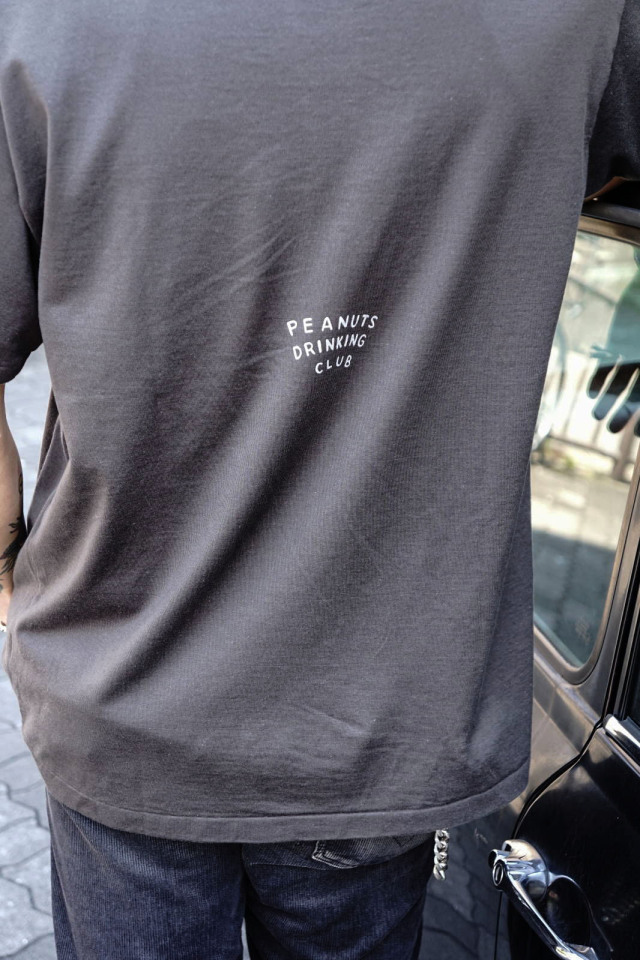 Peanuts & Co. PEANUTS D CLUB T-SHIRT BLACK