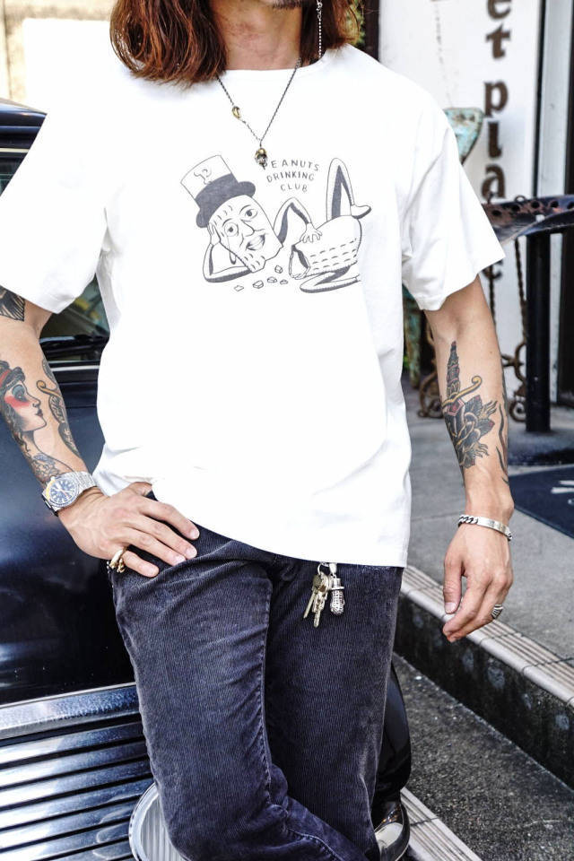 Peanuts & Co. PEANUTS D CLUB T-SHIRT WHITE