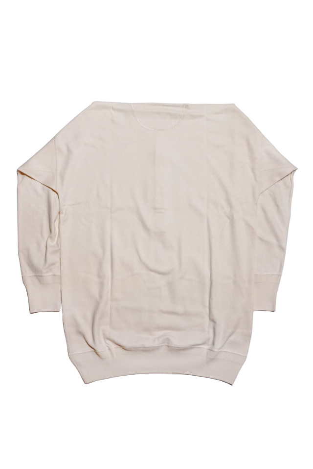 Olde Homesteader "Henley Neck Longsleeve" – Interlock – Ivory