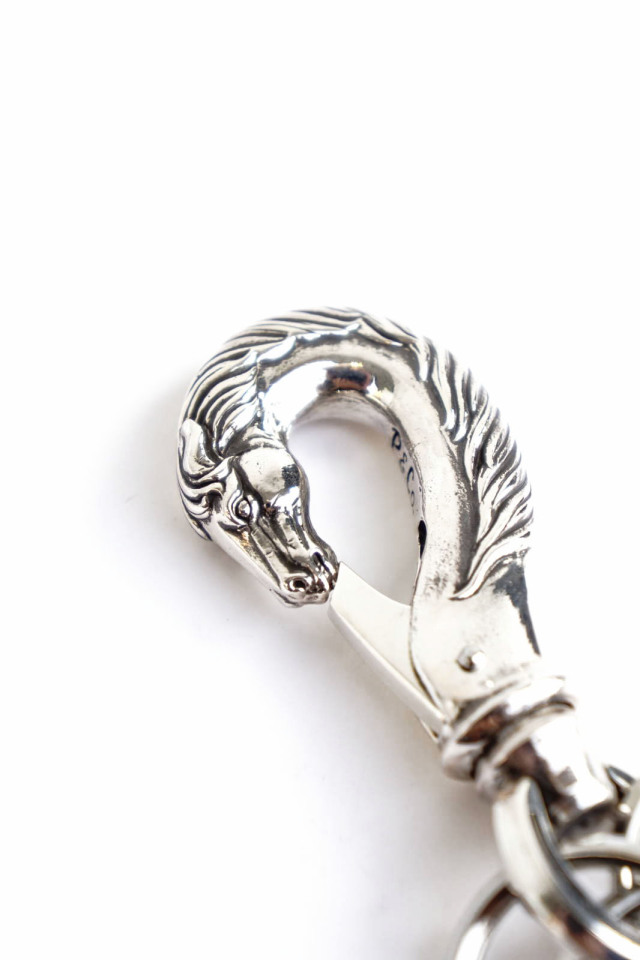 PEANUTS & Co. horse key hook "L" silver