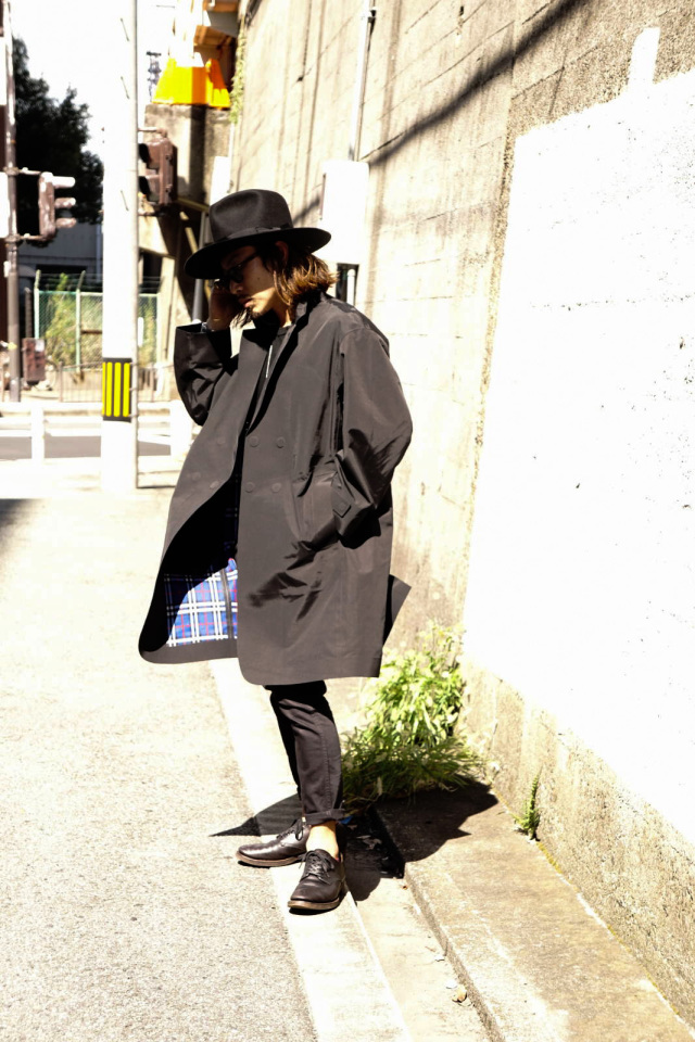 COMFY OUTDOOR GARMENT "GUM FIELD COAT" BLACK