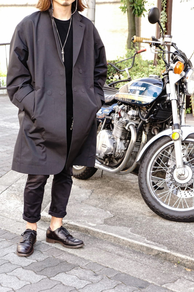 COMFY OUTDOOR GARMENT "GUM FIELD COAT" BLACK
