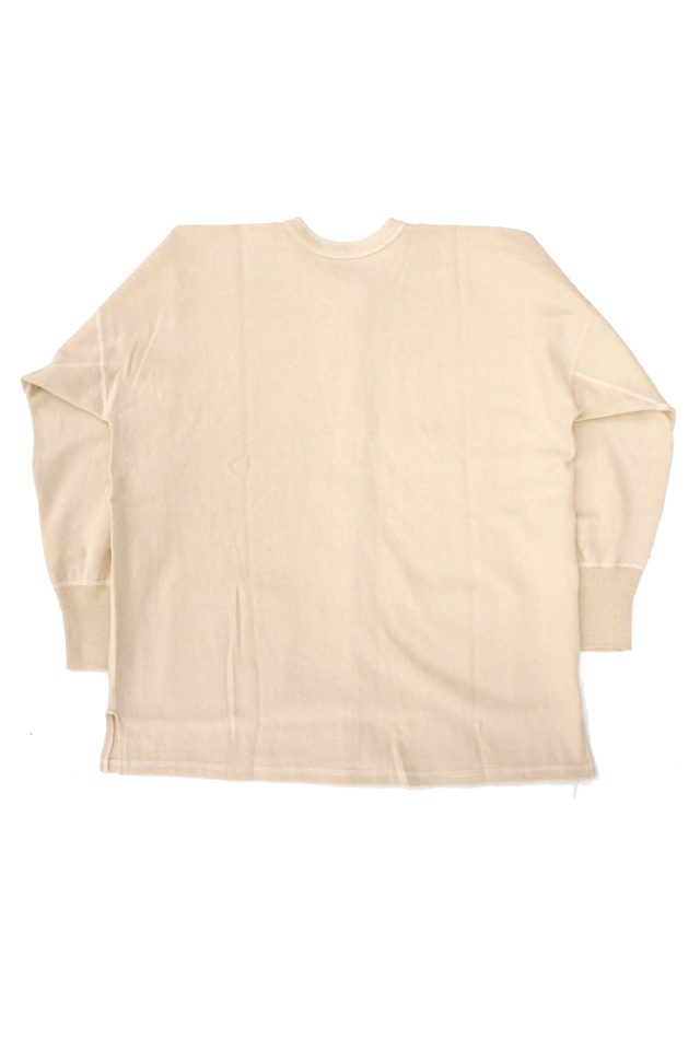 Olde Homesteader "Open Front Sweater" -Rustic Jersey- ECRU