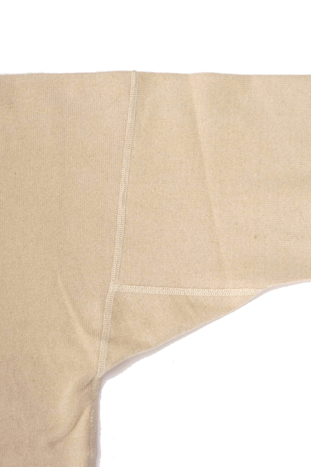 Olde Homesteader "Open Front Sweater" -Rustic Jersey- ECRU