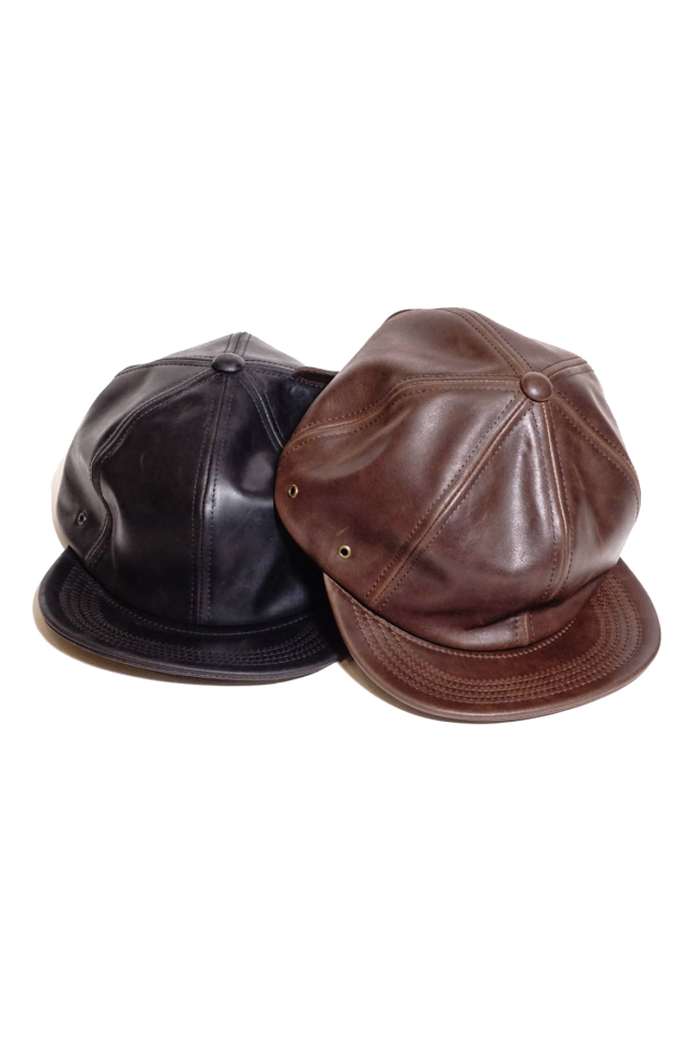 Mr.FATMAN "Minerva Leather Cap"