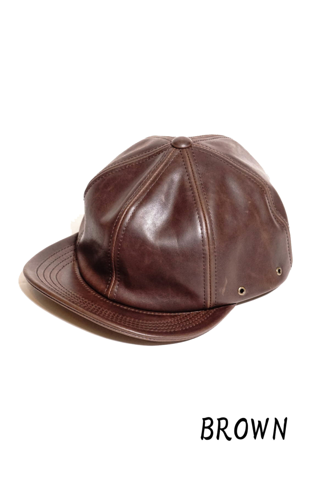 Mr.FATMAN "Minerva Leather Cap"