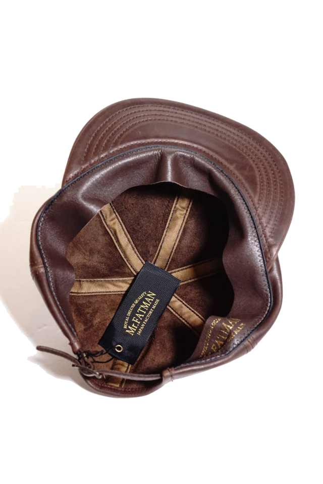 Mr.FATMAN "Minerva Leather Cap"
