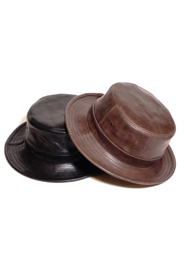 Mr.FATMAN "Wolfman Leather Barber Hat"