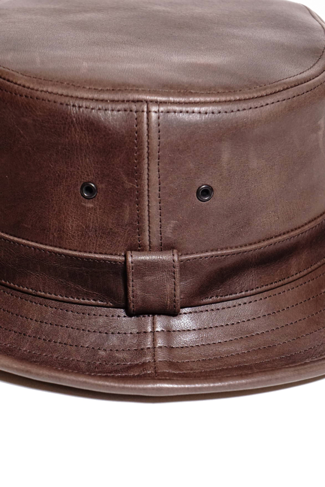 Mr.FATMAN "Wolfman Leather Barber Hat"