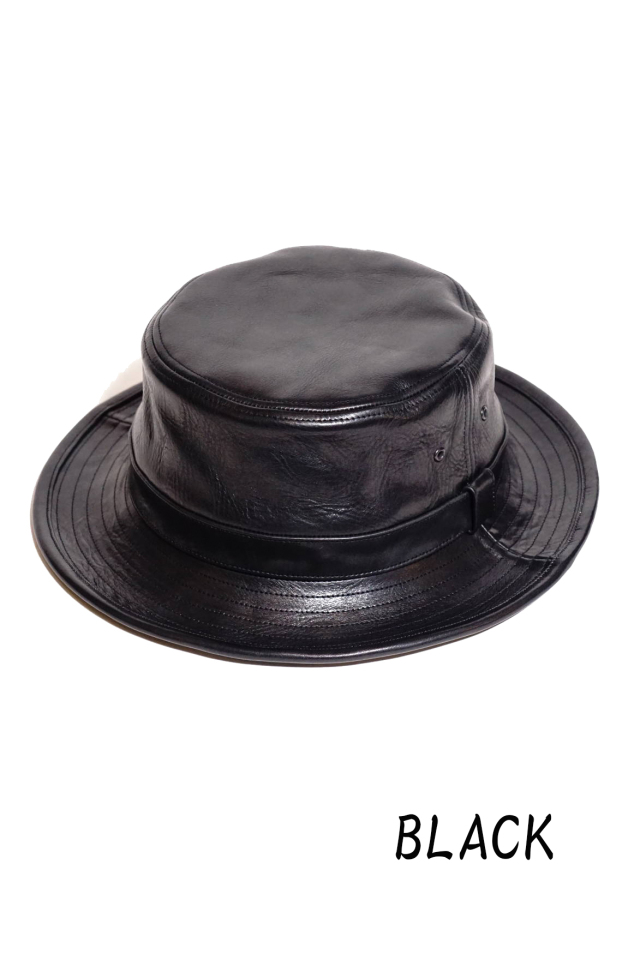 Mr.FATMAN "Wolfman Leather Barber Hat"