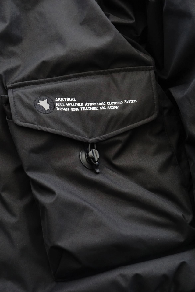 COMFY OUTDOOR GARMENT "ARKTIKAL DOWN" BLACK