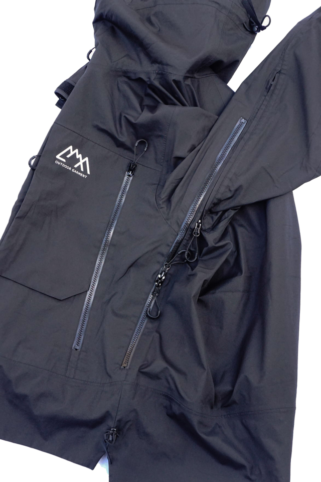 COMFY OUTDOOR GARMENT "COEXIST SHELL" BLACK