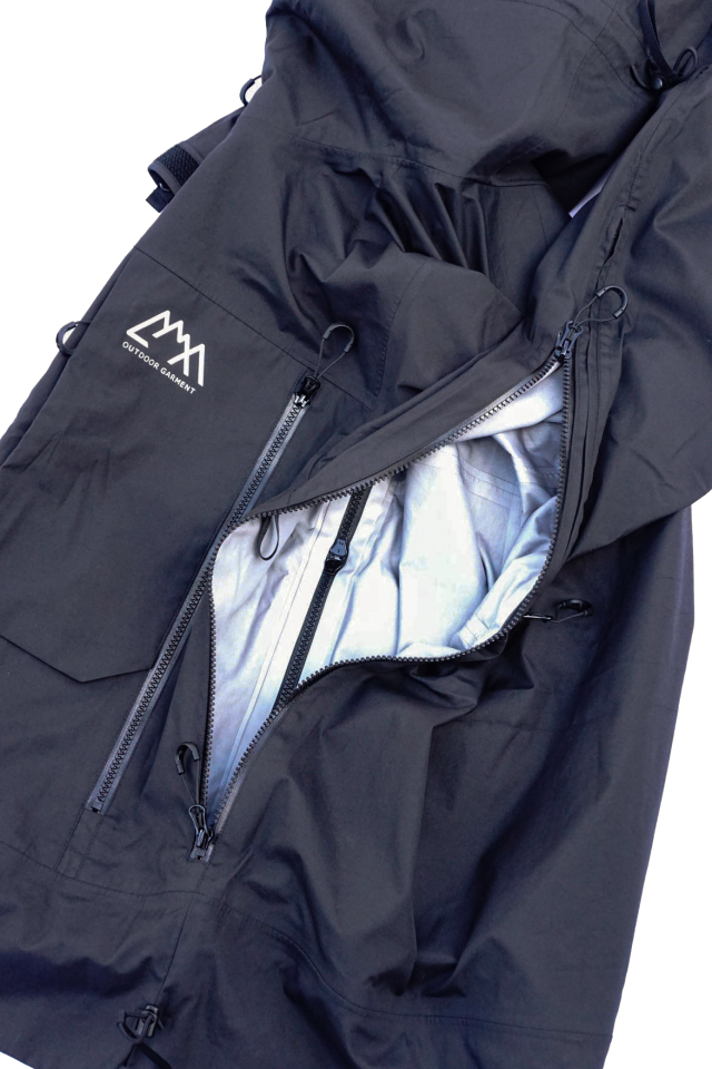 COMFY OUTDOOR GARMENT "COEXIST SHELL" BLACK
