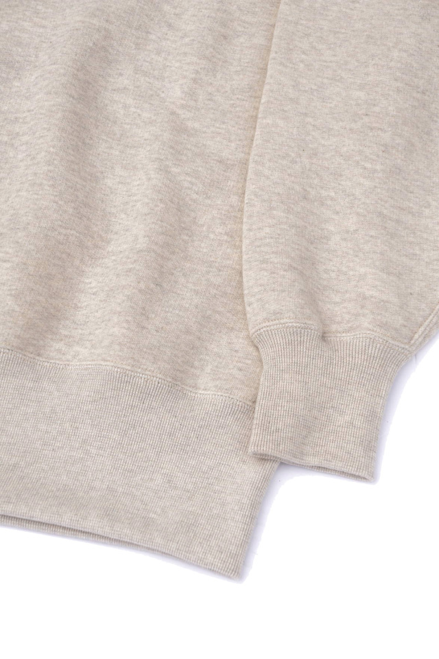 Olde Homesteader "Extra Cotton Fleece / Y Neck Long Sleeve" OATMEAL