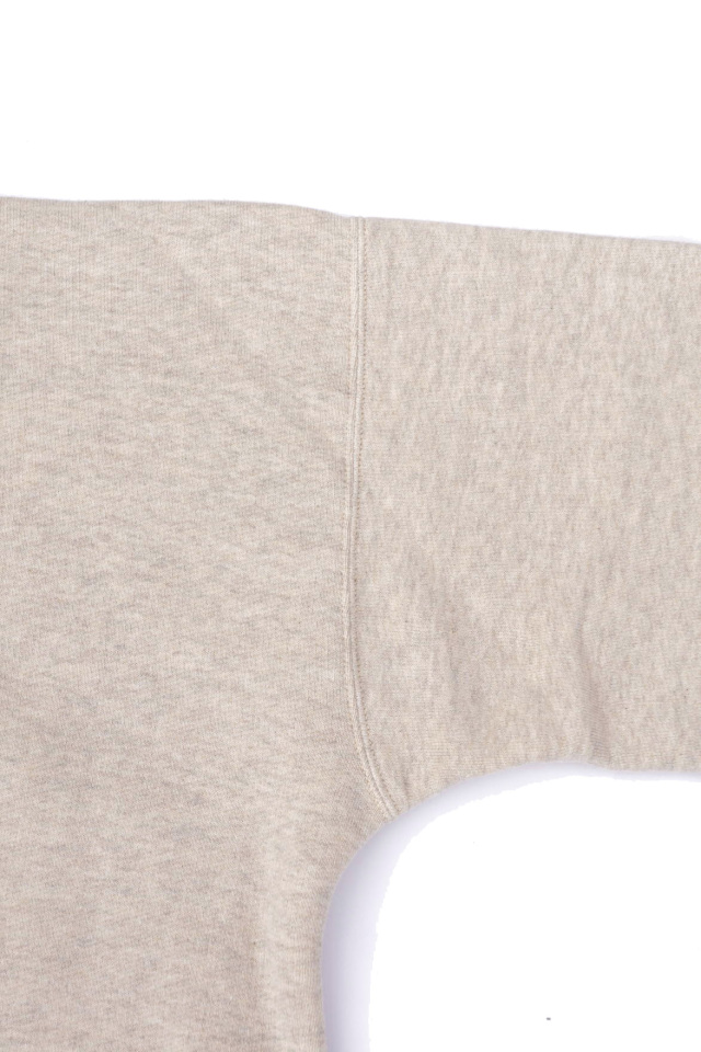 Olde Homesteader "Extra Cotton Fleece / Y Neck Long Sleeve" OATMEAL
