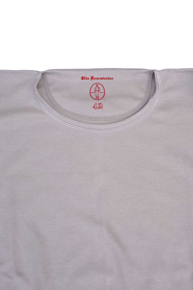 Olde Homesteader "Crew Neck Longsleeve" - Interlock - MIST