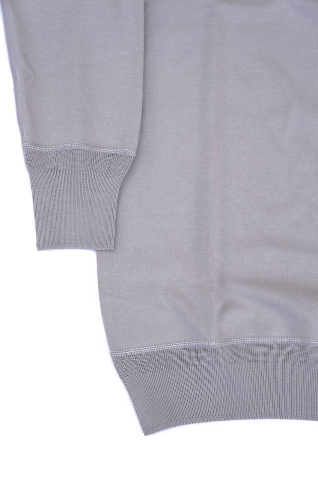 Olde Homesteader "Henley Neck Longsleeve" - Interlock - MIST