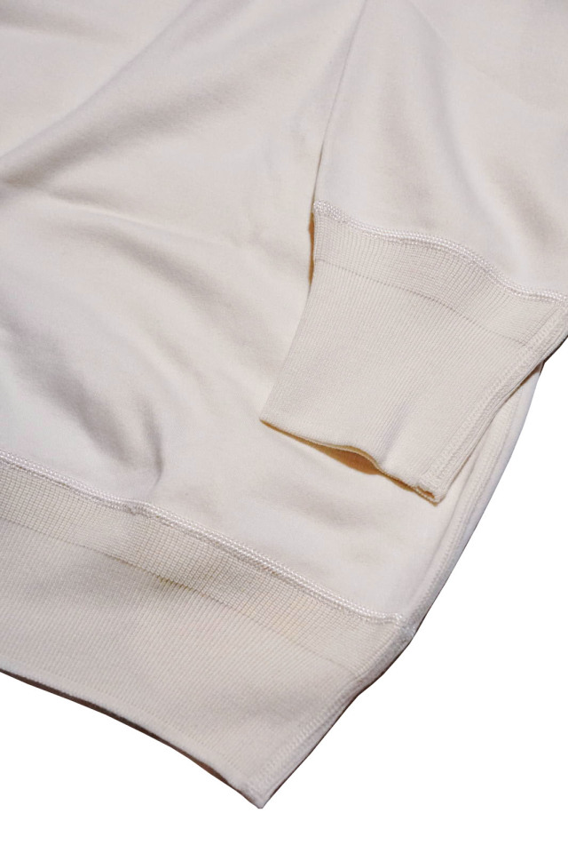 Olde Homesteader "Crew Neck Longsleeve" – Interlock – Ivory