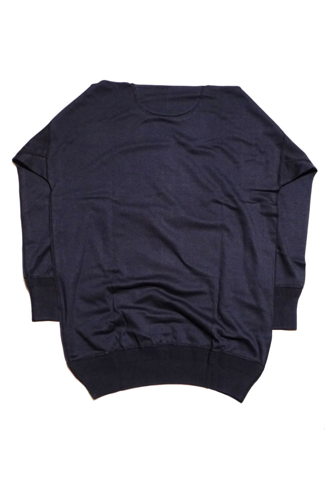 Olde Homesteader "Crew Neck Longsleeve" – Interlock – Worker's Black