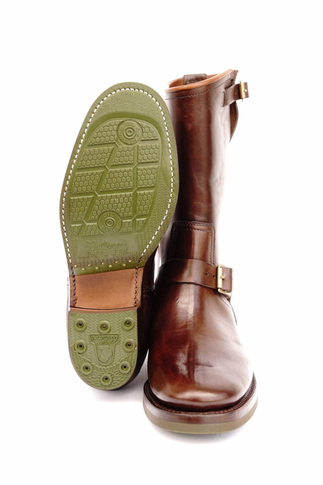 CLINCH Engineer boots Horsebutt overdye BROWN