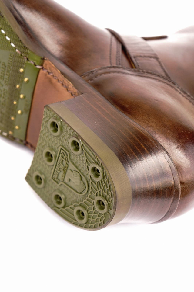 CLINCH Engineer boots Horsebutt overdye BROWN
