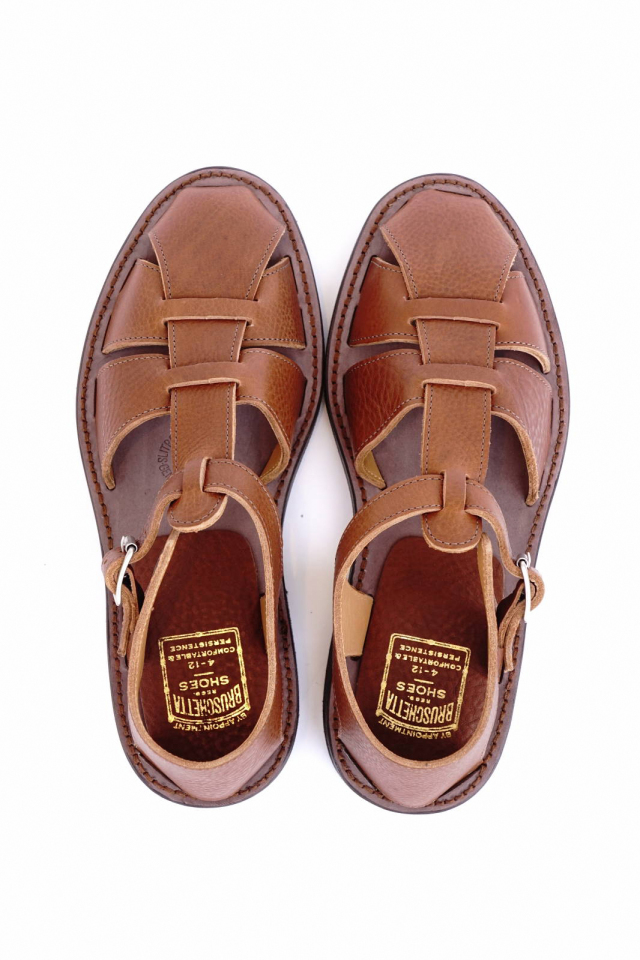 BRUSCHETTA SHOES "ORLEANS" BROWN